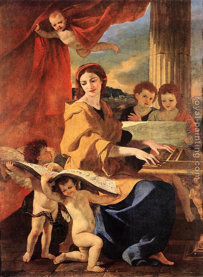 Nicolas Poussin : St. Cecilia